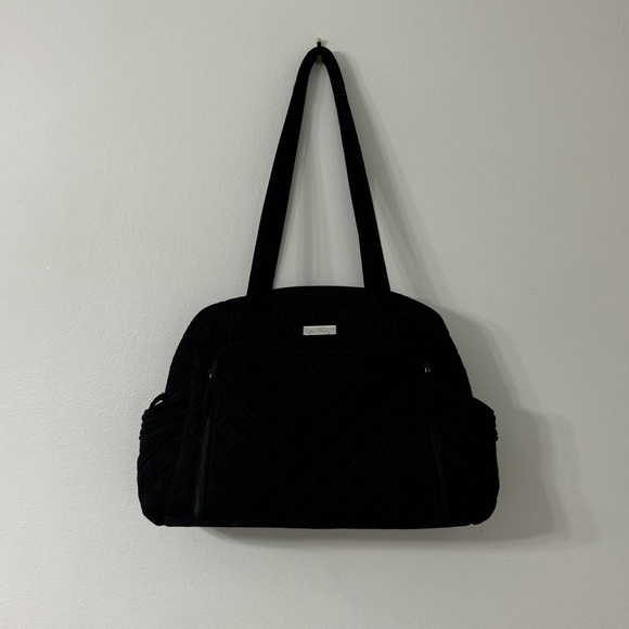 Vera Bradley Black Quilted Women's Bag - Picture 2 of 7